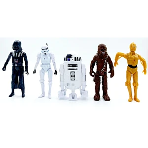 Star Wars Darth Vader, Stormtrooper, Chewbacca, R2-D2, C-3po Yıldız Savaşları Karakterleri Seti