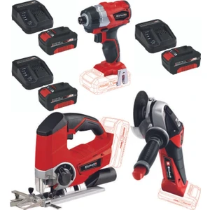 Te-Cı 18 Bl Vidalama Te-Ag 18/115 Avuç Taşlama Te-Js 18 Dekupaj 3X4.0AH Akülü Set