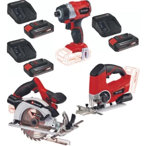 Te-Cı 18 Bl Vidalama Te-Cs 18/165/1 Daire Testere Te-Js 18 Dekupaj 3X2.5AH Akülü Set