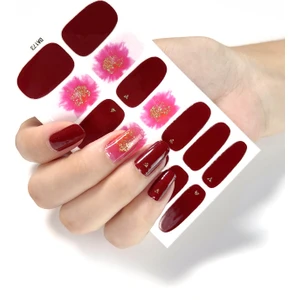 Tırnak Oje Sticker - Tırnak Dövmesi - Kolay Uygulanabilir - 14'lü Nail Art Set