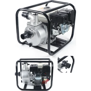 STM80WP 3 Parmak 80 Mm Metal Çarklı Sistem Benzinli Su Pompası Motopump 7.5hp Güçlü Motor 8mt Emiş