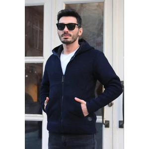 Bd Premium Çelik Örgü Ceket Lacivert