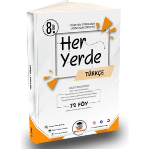 Zeka Küpü Yayınları 8. Sınıf Heryerde Türkçe Soru Bankası (Ciltli)