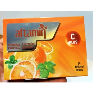 Portakal, C Vitamini, Propolis, Zerdeçal 24 Bitkisel Kapsül