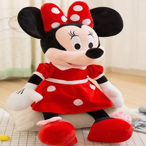 Hediye Nest Minnie Mouse Kırmızı Peluş Oyuncak 40 cm