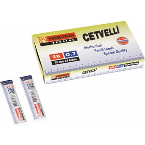  Mikro Kalem Ucu 0.7mm Cetvelli M-750 24 Adet