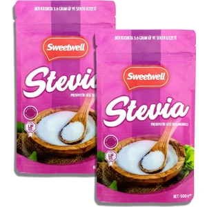 Stevia Prebiyotik Lifli Toz Sofralık Tatlandırıcı 2 x 500 gr