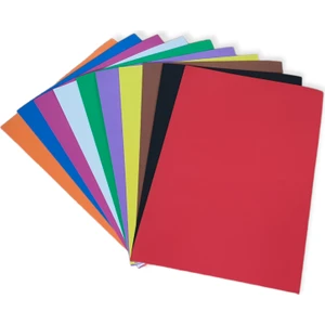 Yapışkanlı Eva 10 Renkli Paket 25 x 35 cm