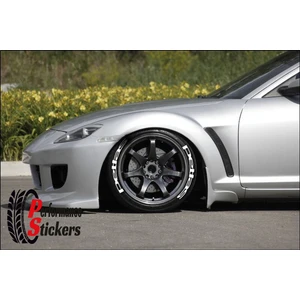 Ps Stickers Petlas Lastik Yazısı 8 Adet 1.sınıf Kalite Solmaz Lastik Sticker