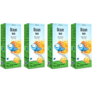 Ocean Multi Şurup Ballı Portakal Konsantreli 150 ml 4 Kutu