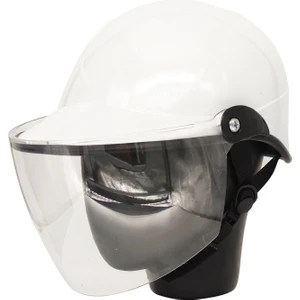 Motosiklet Jokey Kask Camlı Beyaz Standart Beden