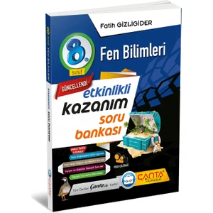 Çanta Yayınları Yeni 8.Sınıf LGS Fen Bilimleri Kazanım Soru Bankası