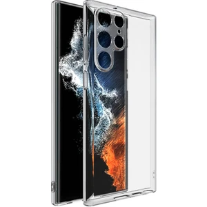 Samsung Galaxy S22 Ultra Kılıf Kamera Korumalı Ultra Ince Şeffaf Silikon Kılıf