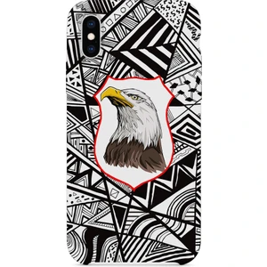 Asya Case Kartal Baskılı Iphone x Silikon Telefon Kılıfı Beşiktaş