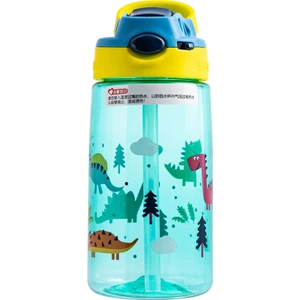 Diller Tritan Pipetli Su Matarası 500ML 8834 Yeşil