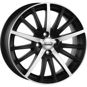 465-06 6.5X15"-4X108 ET38 67.2 Diamond Matt Black Jant (4 Adet)