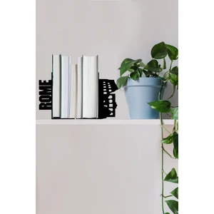 Hobi Demir Sanat Metal Kitap Tutucu Roma Figürlü Kitap Desteği, Dekoratif Kitaplık