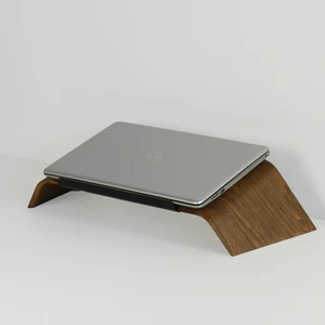 Fagus Wood Doğal Ağaç Laptop Masa Standı ve Yükseltici Notebook Tutucu