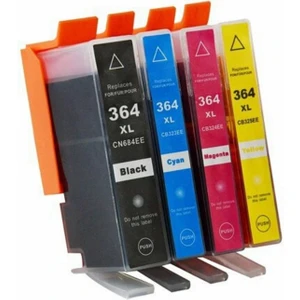 Photo Print HP Photosmart Premium C410B E All In One Yazıcı Kartuş Set 4 Renk Takım Muadil Yüksek Kapasite 364XL