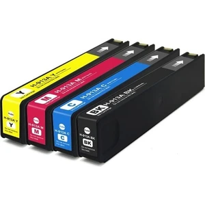 913A HP Pagewide Pro 477DW Mfp Uyumlu 4 Renk Ithal Muadil Kartuş Seti 3.500 Sayfa