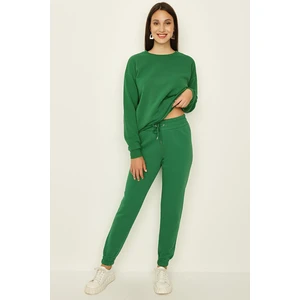 Select Moda Kadın Şardonlu Örme Basic Jogger Eşofman Altı
