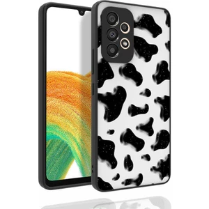 Case 4U Samsung Galaxy A52 Uyumlu Kılıf Desenli Kamera Korumalı Parlak Nora Kapak NO2 Renkli