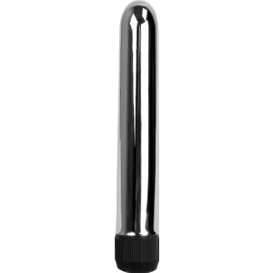 17 cm Güçlü Titreşimli Metal Vibratör Anal Plug Dildo Tıkaç