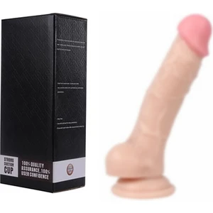 17 cm Vantuzlu Gerçekçi Realistik Penis Dildo