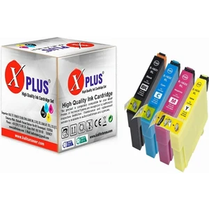 Xplus® Epson Workforce WF-2520NF Uyumlu 4 Renk Muadil Kartuş Seti