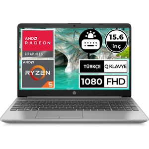 Hp 255 G9 6Q8N1ES03 Ryzen5 5625U 16GB 512SSD 15.6" Fullhd Freedos Taşınabilir Bilgisayar