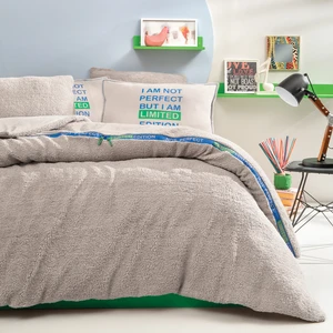 Bedding Coverme Perfect Çift Kişilik Battaniye Nevresim Takımı - Bej
