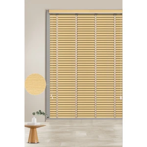470-SARI Ağaç Desen Polywood Jaluzi
