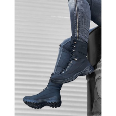 BOA ER0605 Bağcıklı Siyah Nubuk Askeri Postal Bot Fiyatı