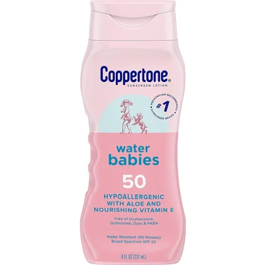 Coppertone Water Babies SPF50 Güneş Losyonu