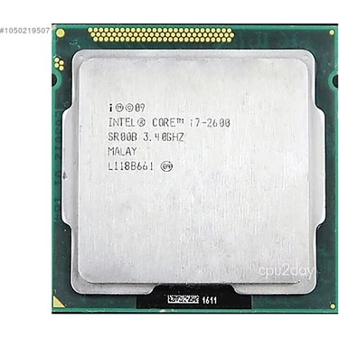 Intel Core i7 2600 3,4 GHz 8 MB Cache 1155 Pin