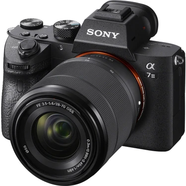 Sony ILCE-7M3K A7M3 28-70MM Objektifli 4K Video Çözünürlüğüne Sahip Fotoğraf