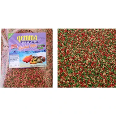 Gemma Tüm Cichlid Ciklet Türleri Için Balık Yemi 360 gr 1150