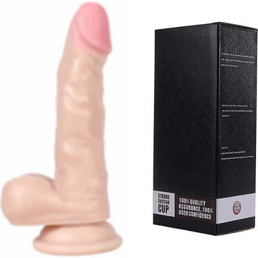 Hızlı Express Cholas Sexy 17 CM Orta Boy Et Dokusu Süper Realistik Penis