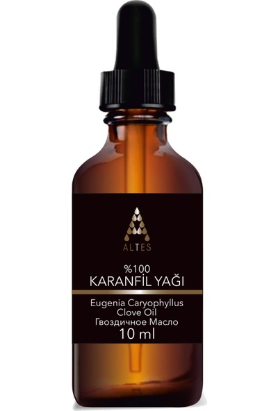 Altes %100 Saf Karanfil Uçucu Yağı / Clove Oil / Eugenia Caryophyllus 10ML