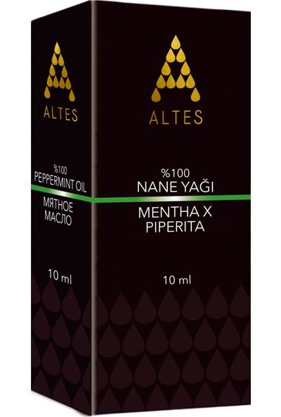 Altes Nane Uçucu Yağı Peppermint Oil Mentha x Piperita 10 ml