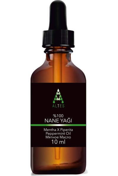 Altes Nane Uçucu Yağı Peppermint Oil Mentha x Piperita 10 ml
