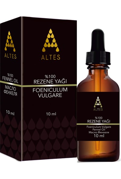 Altes Rezene Uçucu Yağı Fennel Oil Foeniculum Vulgare 10 ml