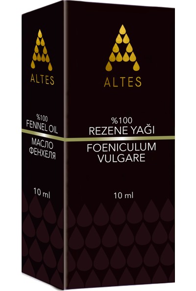 Altes Rezene Uçucu Yağı Fennel Oil Foeniculum Vulgare 10 ml