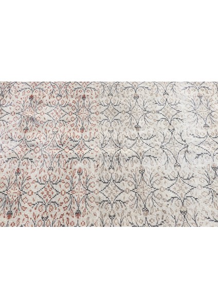 Eskitme Halı, Türk Halısı, Halı, 138 x 263 cm Bej Halı, El Dokuma Alan Halı, Dekoratif Alan Halı, 471