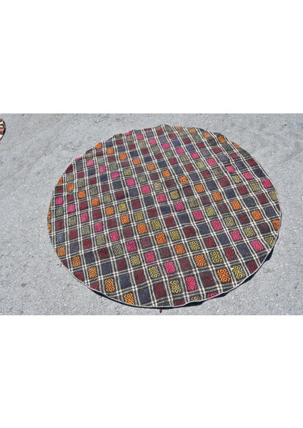 Eskitme Halı, Türk Halısı, Halı, 160 x 160 cm Siyah Halı, El Yapımı Alan Halı, Anadolusı Banyo Halı, fiyatları