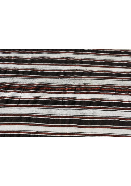 Türk Kilim, Eskitme Kilim, Large Kilim, 278 x 140 cm Siyah Kilim, El Dokuma Kilim, Salonsı Kilim, 109