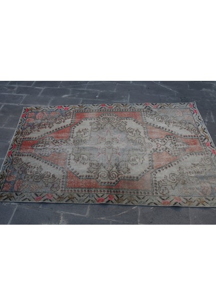 Türk Halısı, Eskitme Halı, Halı, 121 x 212 cm Turuncu Halı, Banyo Halı, El Yapımı Alan Halı, 268 modelleri