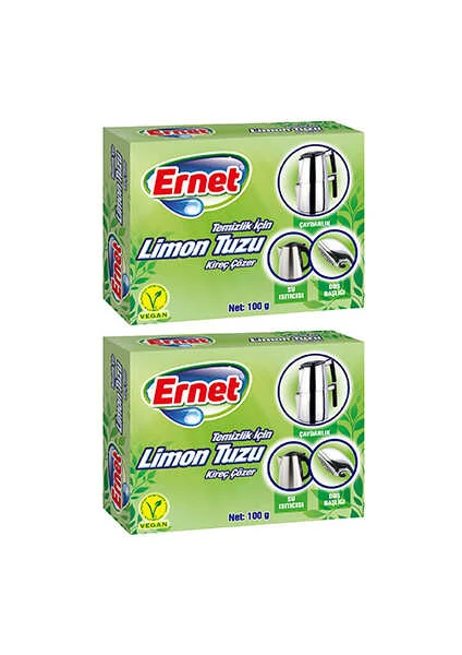 Temizlik Için Limon Tuzu 100 G 2li