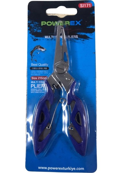 Multi Fishing Pliers 5'' Blue Balıkçı Pense