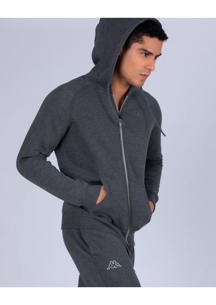 Jackus Slim 2 Erkek Gri Kapüşonlu Ceket fırsatları
